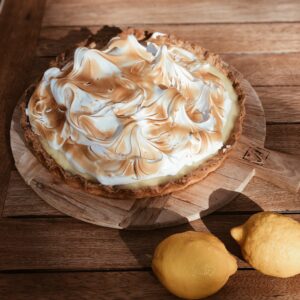 Lemon meringue taart