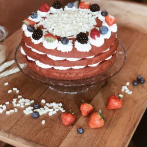 Red Velvet taart